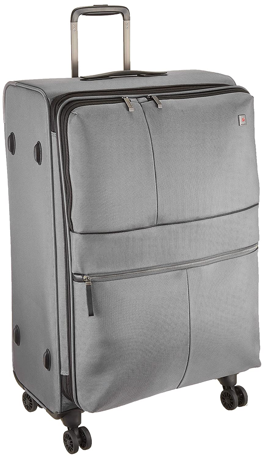 Echolac Relaxation X-Large Grey Soft Sided Check-In Suitcase Trolley 78cm (CT714A) Echolac New